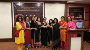 The Sparkling Woman, Ms. Simmi Bhasin, with her Women Who Win !