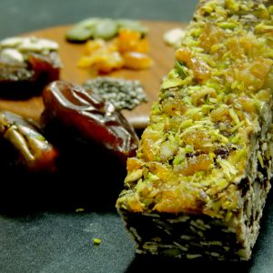 Orange And Apricot Date Bars