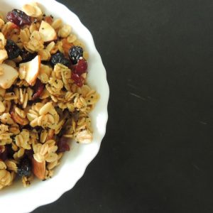 Earl Grey and Berry Granola