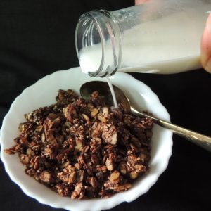 Chocolate Quinoa Granola