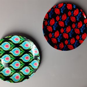 Gulbahar wall plates, 7.5 inches
