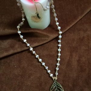 Crochet necklace for casual and fusion wear