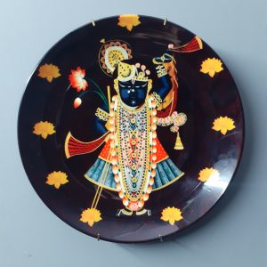 Shreenath wall plates , 7.5  inches