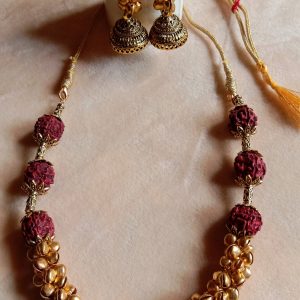 Traditional Rudraksh and Ghunghroo set