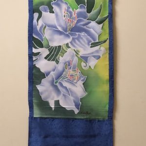 Silk painting 20”x12”