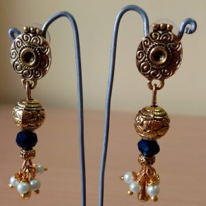 Antique Gold Earring