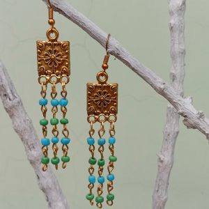 Antique Gold Earring