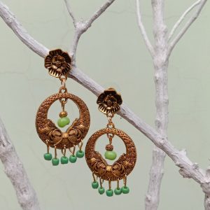 Antique Gold Earring