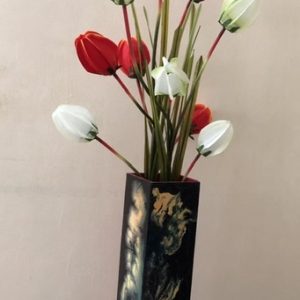 Artificial flower vase ; 24” in Height