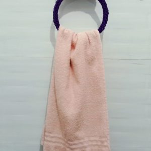 Hand Crafted Crochet Hand Towel Holder