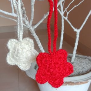 Handmade Crochet Christmas Stars