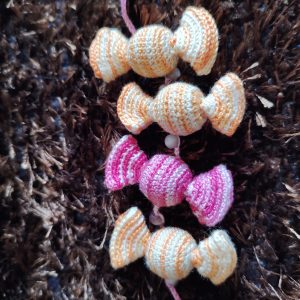Handmade Crochet Christmas Candy