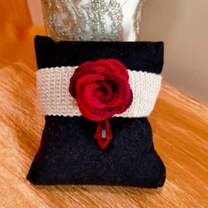 Designer Handmade Crocheted,Crystals,Marble Beads Bracelet/Wrist Band/Friendship Band