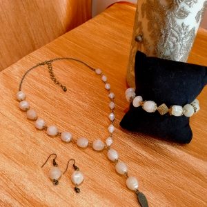 Designer Handmade Crystal Jewellery Set