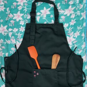 Dark Green Kitchen Aprons