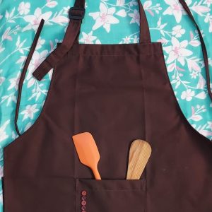 Chocolate Brown Kitchen Aprons