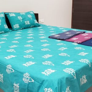 Batik bed sheets