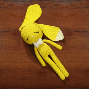 Plumtales Handmade Amigurumi Bunny - Henry (Lime)