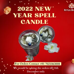 New Year Spell Candle