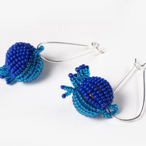 Beaded Ball Earrings