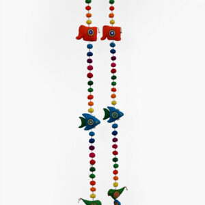 Multicolors Classic  Balls Design Dangler Set of 2.