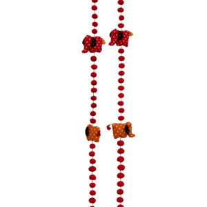 Polka Dots Elephant Design Dangler Set of 2.